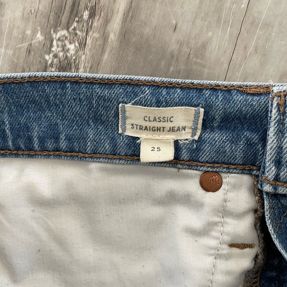 Madewell Classic Straight Jeans - Picture 3 of 3